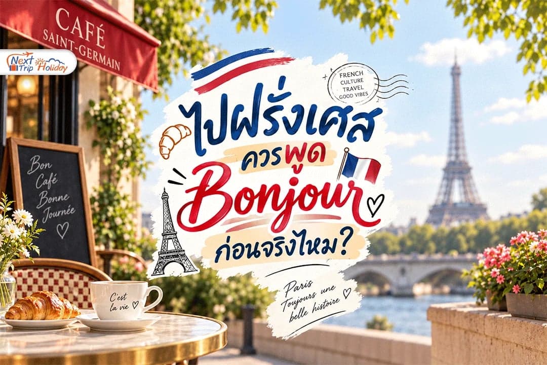 ไปฝรั่งเศสควรพูด Bonjour ก่อนจริงไหม? มารยาทเล็ก ๆ ที่คนท้องถิ่นให้ความสำคัญ