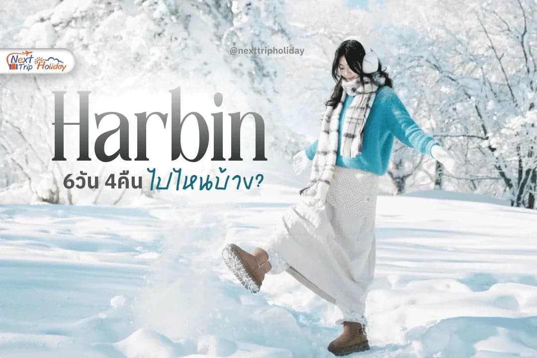 เจาะลึกทริปฮาร์บิน หมู่บ้านหิมะ ย่าปู้ลี่ 6 วัน 4 คืน ไปไหนบ้าง?